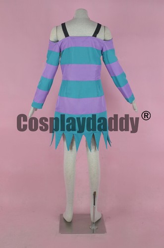 Pocket Monsters Roxie Homika Outfit Dress Anime Game Cosplay Costume F006 - Picture 3 of 4