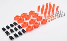 Bowfishing Arrows Safety Slides Kits ID 5/16" (Pack of 12) 