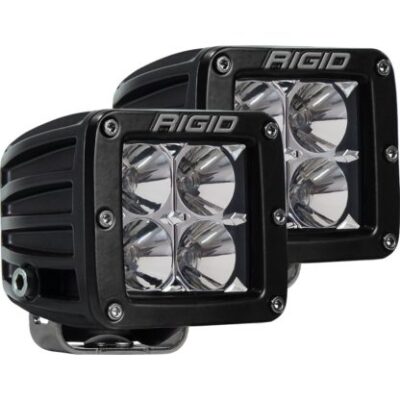 Rigid Industries 202113 LED D-Series Pro 3'' Flood Beam - Pair