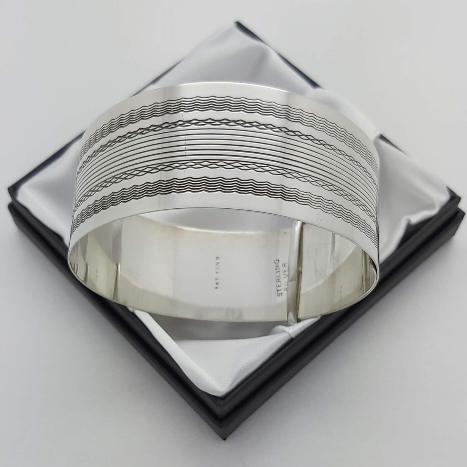 Art Deco Vintage Solid Sterling Silver Engine Tur… - image 7