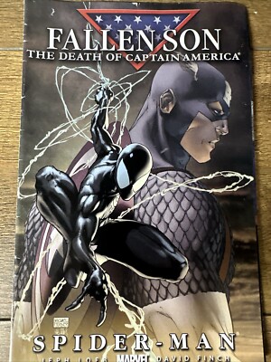 Fallen Son Death Of Captain America Marvel Comic Chapter 4 SPIDERMAN 