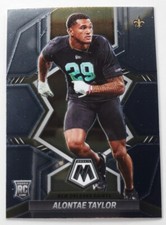 2022 Panini Mosaic Alontae Taylor New Orleans Saints #391 RC