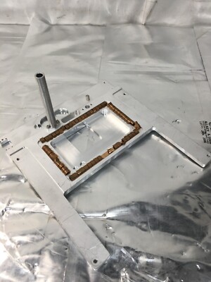 AMAT 0040-35496 RF MATCH ESC HV MODULE BRACKET SUPPORT, PLATE, RF BOX, 115386