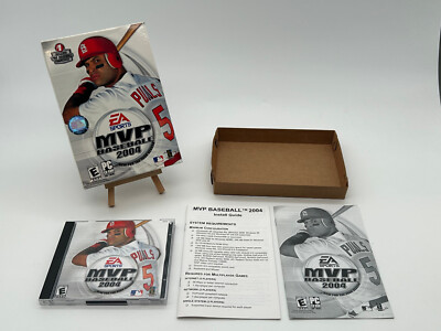 MVP Baseball 2004, EA Sports, Boxed, CIP+,  Win 98/XP retro, guter Zustand