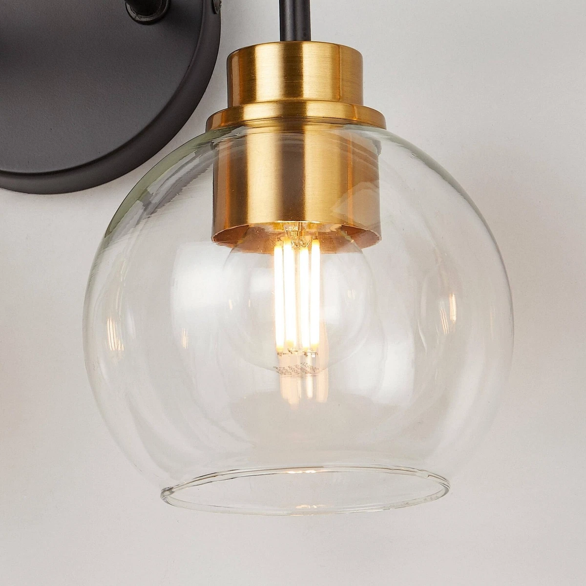 Bronze and brass vanity light deals