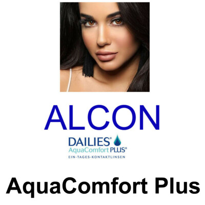 Dailies AquaComfort Plus von Alcon. Tageslinsen 10er, 30er, 90er, 180 (2x90) Box