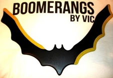 Batman Batarang Boomerang handcrafted Boomerangs By Vic REALLY RETURNS!