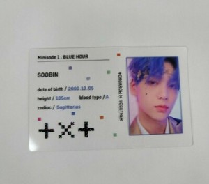 Soobin Blue Hour Photocard | eBay
