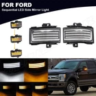 Sequential LED Side Mirror Light for 2017-23 Ford Super Duty F250 F350 F450 F550