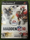 Madden NFL 10 (Sony PlayStation 2, 2009) Complete In Box