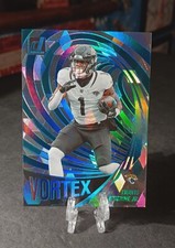 2023 Donruss Football Travis Etienne JR. /50 Vortex Cubic #VOR-15  Jacksonville 