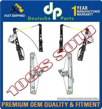 FRONT + REAR POWER WINDOW WINDER REGULATOR L + R SET 4 for BMW E46 3 SERIES