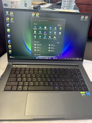 GALLERIA ULC-R37-5 Gaming Laptop intel i7 11800H,RTX 3070,16GB RAM 