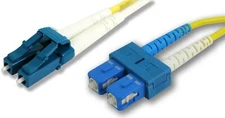 Lynn Electronics LCSCDUPSM-20M LC-SC 9/125 Duplex Single-Mode Fiber Optic Pat...