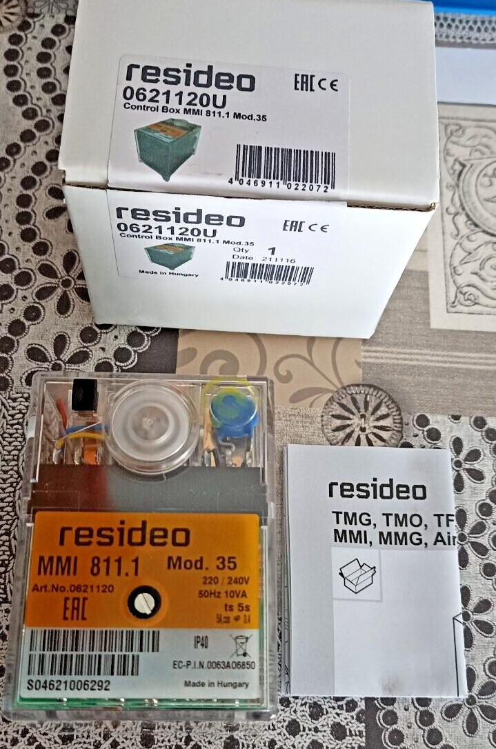 Boite de controle MMI 811.1/35 Resideo 0621120U pour bruleur de chauffage