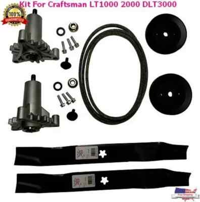 Mower Deck 42'' Rebuild Kit For Craftsman LT1000 2000 DLT3000 DYT4000 Ryobi RT190
