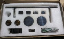 Glass Warehouse GW-SL-HWP-CH Shower Door Handle Hardware Kit Chrome