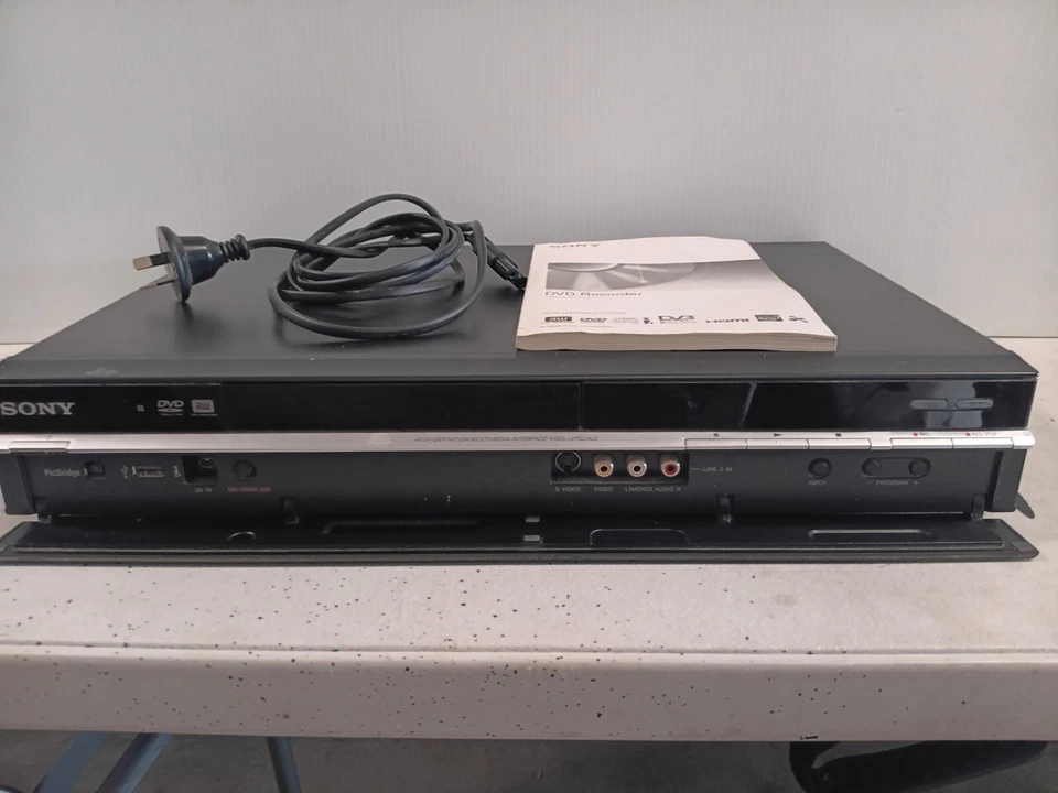 Sony RDR-HXD890B DVD Recorder / HDD Recorder - No Remote - Image 2 of 4