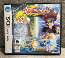 Nintendo DS BEYBLADE METAL FUSION, Complete With Box And Manuals