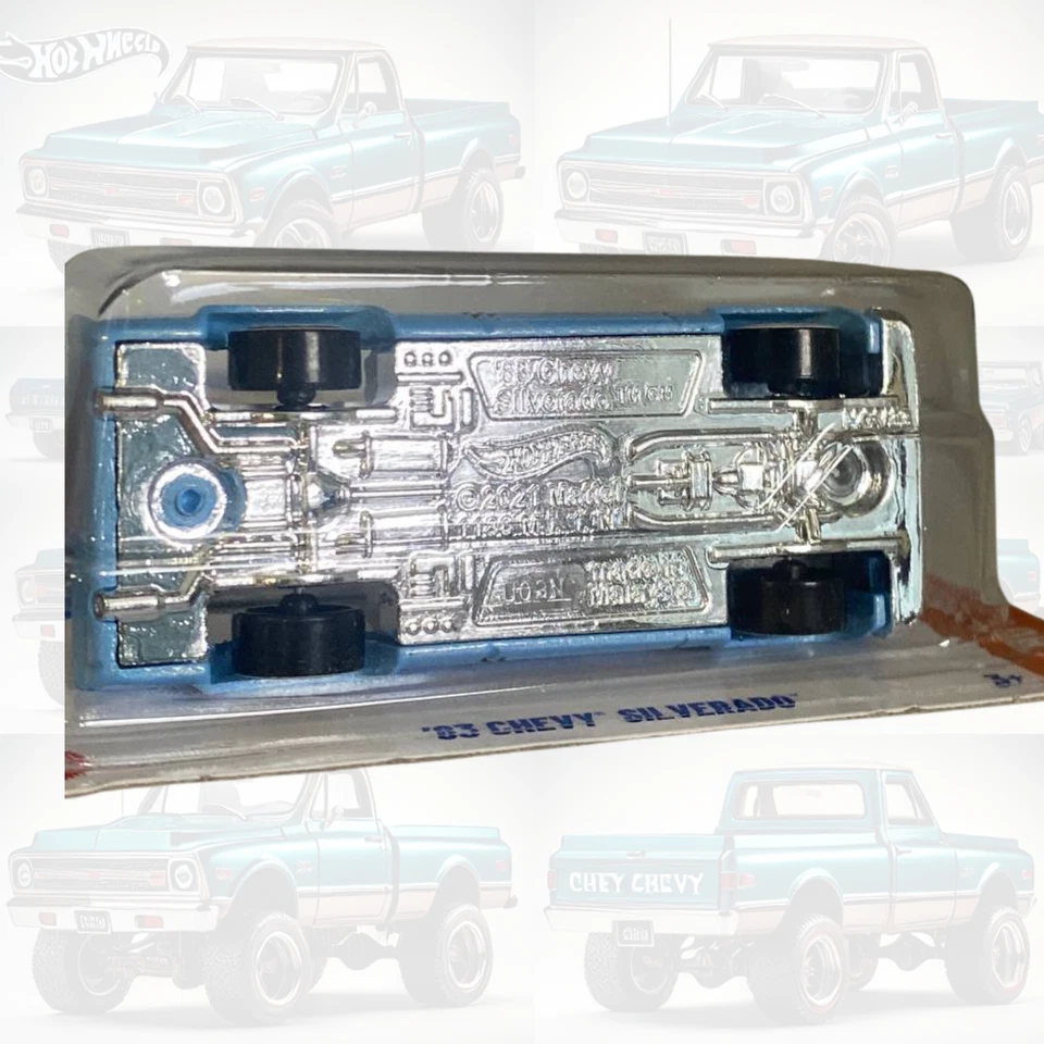 Hot Wheels 2025 '67 Chevy C10 & '83 Silverado Trucks Ltd Ed Brand New Free Ship - Image 3 of 4