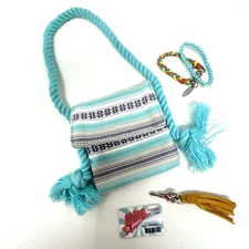 American Girl Doll Joss Kendrick Purse Key Chain Bracelets