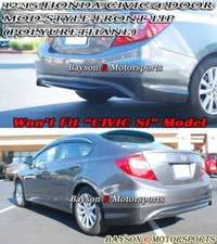 Fits 12-15 Honda Civic 4dr Mod-Style Rear Lip (Urethane)