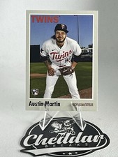 2024 Topps Archives Baseball - Austin Martin Card 131 Rookie. rookie card picture