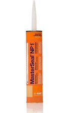 BASF MasterSeal NP1 Caulk, Aluminum Gray, 10.1oz / 300ml - Pack of 5