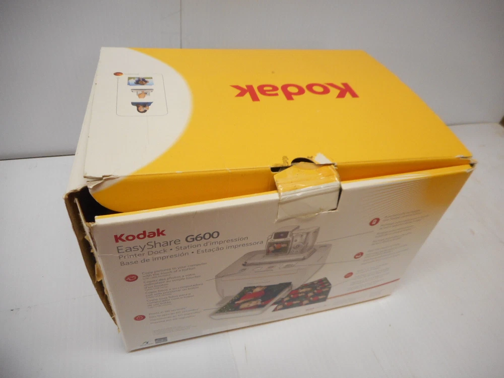 Kodak EasyShare G600 Digital Photo Printer Dock Station No Power Supply