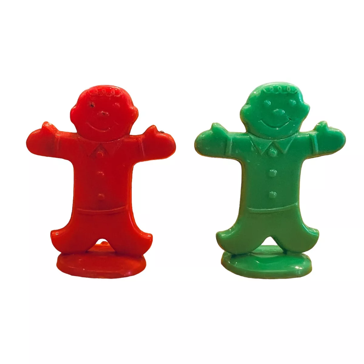 Candy Land Board Game Pieces Green Red Vintage Replacement Parts Plastic  Kids