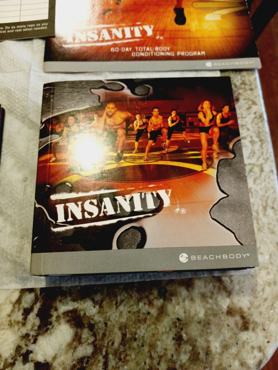 BeachBody - Insanity Workout Program - 10 Disc DVD + 3 = 13 total