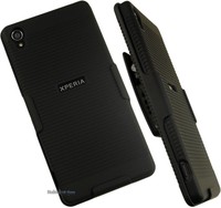 Black Hard Case + Belt Clip Holster W/ Stand For Tmobile Sony Xperia Z3 Phone on sale Black Hard Case + Belt Clip Holster W/ Stand For Tmobile Sony Xperia Z3 Phone on sale