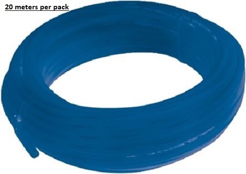 SMC 1 Tubes Blue 20m Long Coil Tubing Without Connector - TE0604B-20
