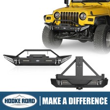 Off-road Steel Front Bumper Or Rear Bumper Bars Fit 1997-2006 Jeep Wrangler Tj