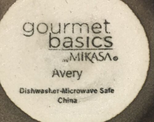2 VINTAGE MIKASA GOURMET BASICS AVERY MUGS METALLIC BROWN BRONZE 4 3/8” Tall - Picture 6 of 6