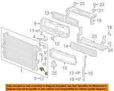GM OEM 16-24 Envision Cooling Radiator Components-Radiator Sleeve 23134225