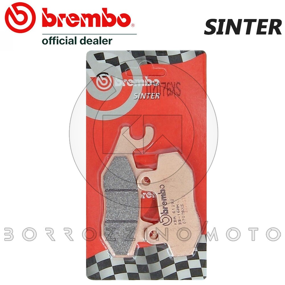 PASTIGLIE FRENO ANTERIORI BREMBO SINTERIZZATE 07076XS MALAGUTI BLOG 125-160 2009