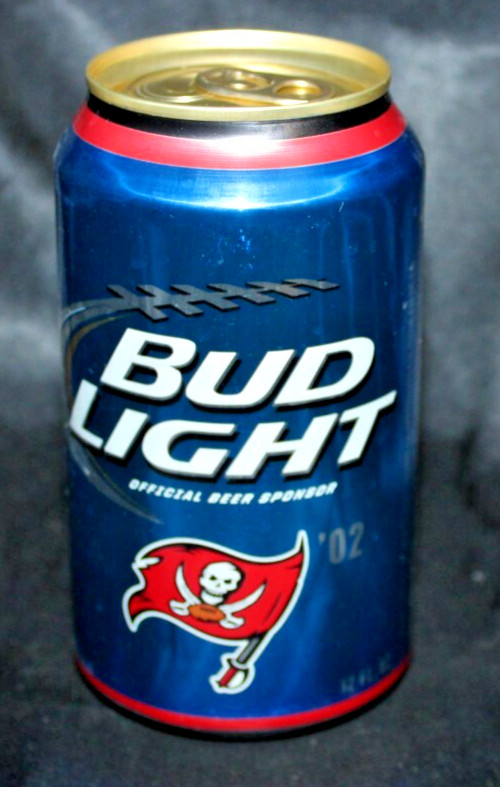 BUD LIGHT (NFL) - 2015 - 2002 Champions Tampa Bay Buccaneers - Super Bowl XXXVII