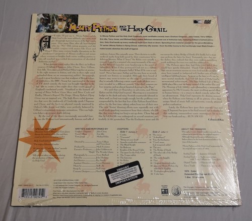 Monty Python And The Holy Grail Laserdisc Criterion Collection - Picture 2 of 6