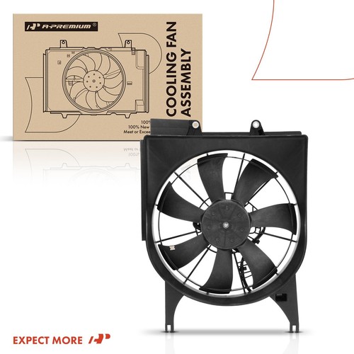Single Radiator Fan Cooling Motor for Acura RDX 2011 2012 L4 2.3L 38611RWCA01 - Picture 9 of 10