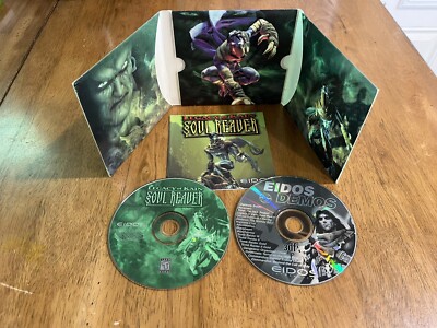 LEGACY OF KAIN SOUL REAVER (PC)- Sleeve w/Eidos Demos Disc! COMPLETE No Big Box