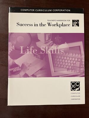 Computer Curriculum Corporation Success In The Workplace Teacher s Handbook