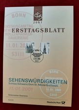 Amtliche Ersttagsblätter 2001 komplett
