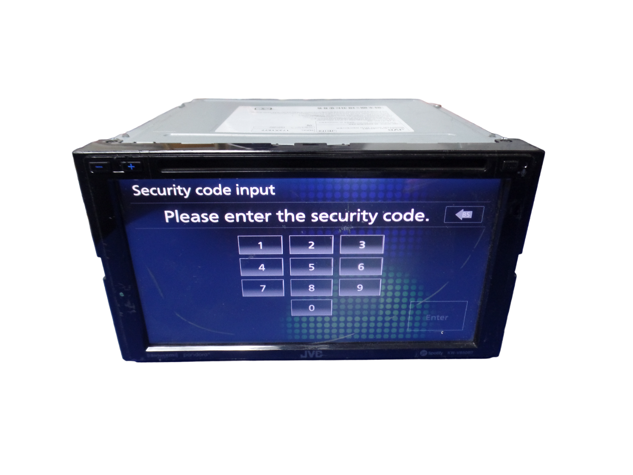 JVC 6.8" MULTIMEDIA DVD WITH BLUETOOTH KWV850BT AS IS Free