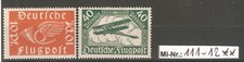 Deutsches Reich Mi.-Nr.: 111-12 Flugpost 1919 sauber postfrischer Satz