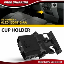 Dashboard Cup Holder For 2004-2008 F-ord F150 in-Dash Cup Holder Insert Black