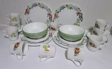 Corelle  Chutney   Servie for 10   Dinner, Salad Plates, Bowls, Cups and Saucers