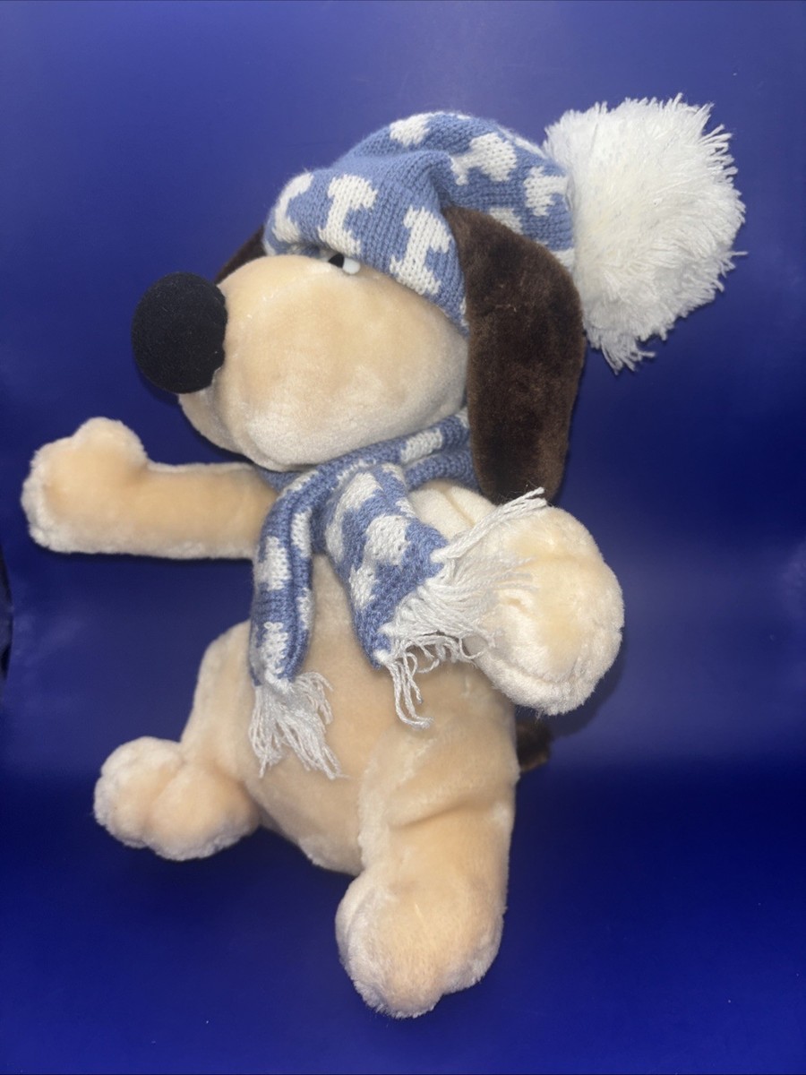 Wallace And Gromit Christmas Gromit With Hat And Scarf 1989 VTG 12