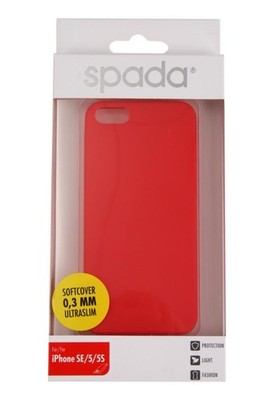 Spada Ultra Slim Soft Cover TPU Case Schutz-Hülle für Apple iPhone 5 5S SE