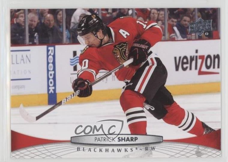 2011-12 Upper Deck Patrick Sharp #161 0a4